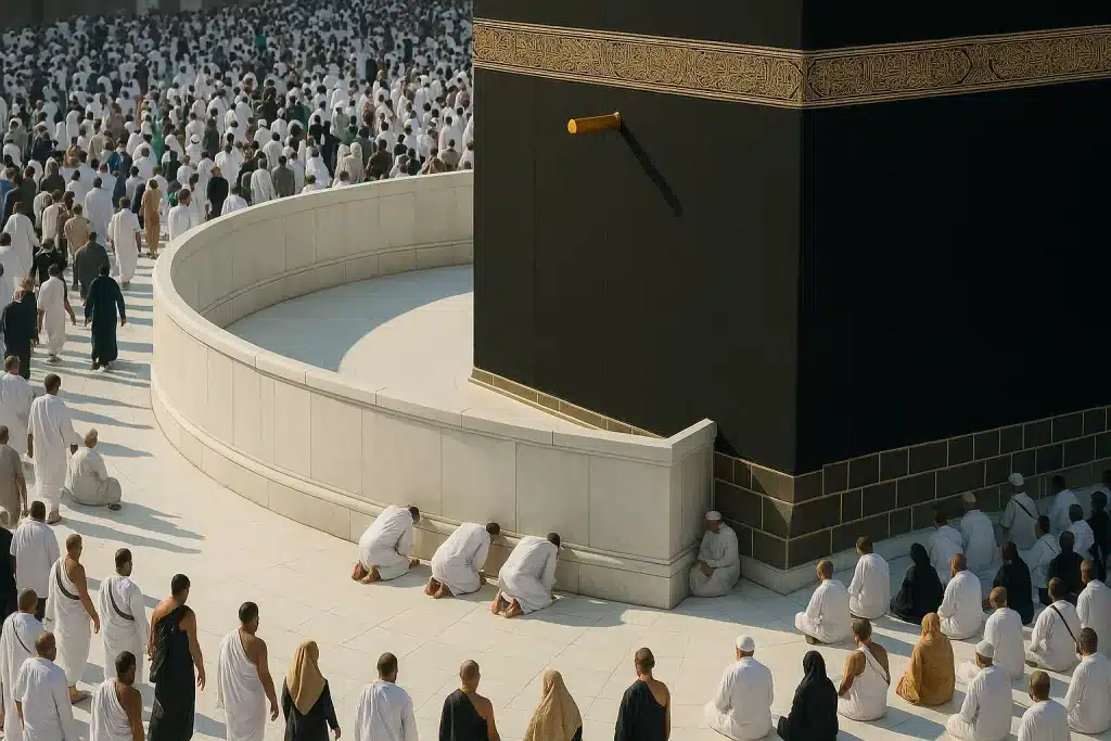 Shalat di Hijr Ismail