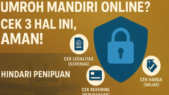 Cara Menghindari Penipuan Saat Mengurus Umroh Mandiri Online
