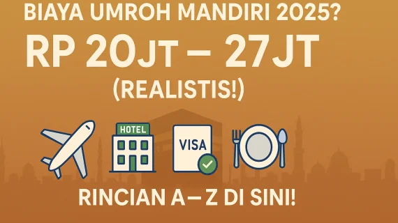 Berapa Biaya Umroh Mandiri Realistis 2025? (Rincian A-Z)