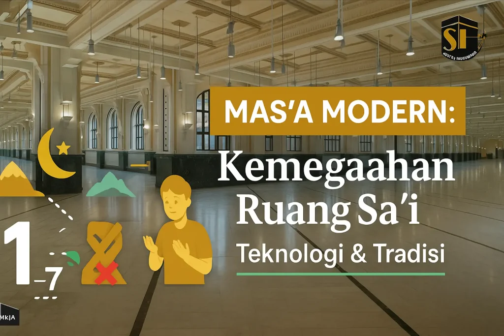 Kemegahan Ruang Sa’i di Masjidil Haram