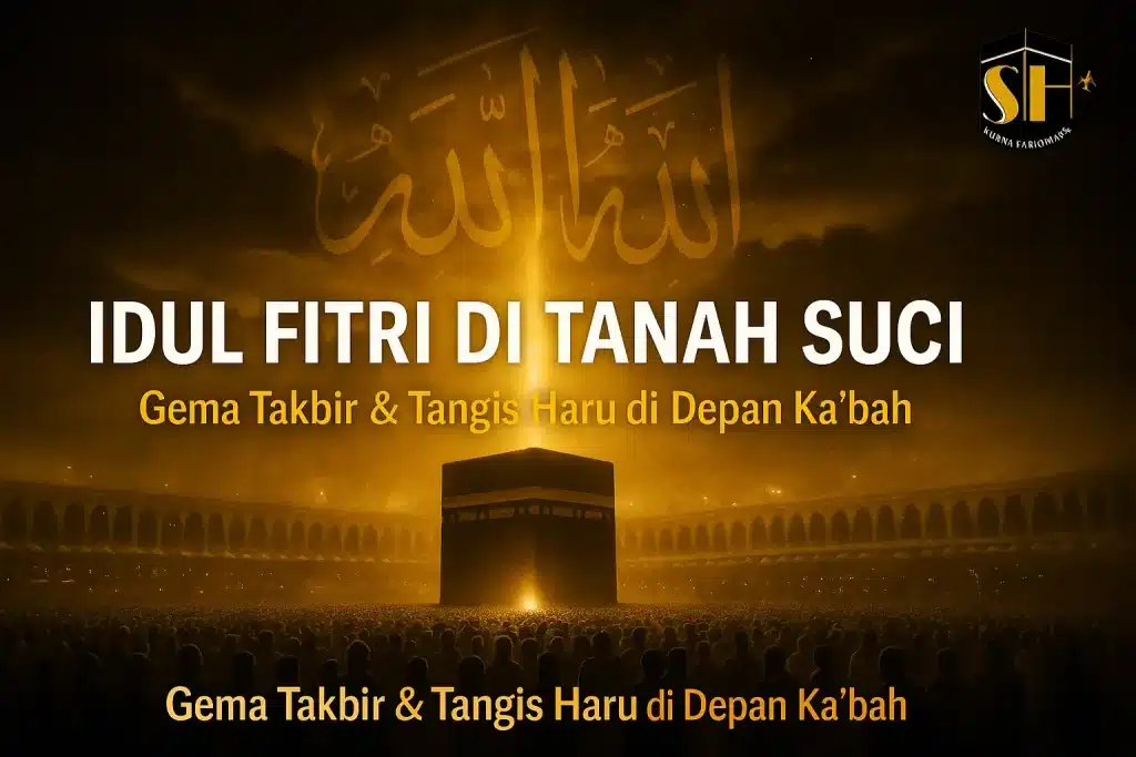 Kisah Jamaah Pengalaman Khusyuk Menyambut Idul Fitri di Tanah Suci