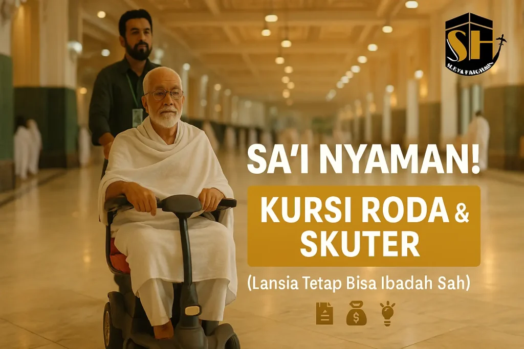 Panduan Sa’i dengan Kursi Roda dan Skuter Listrik