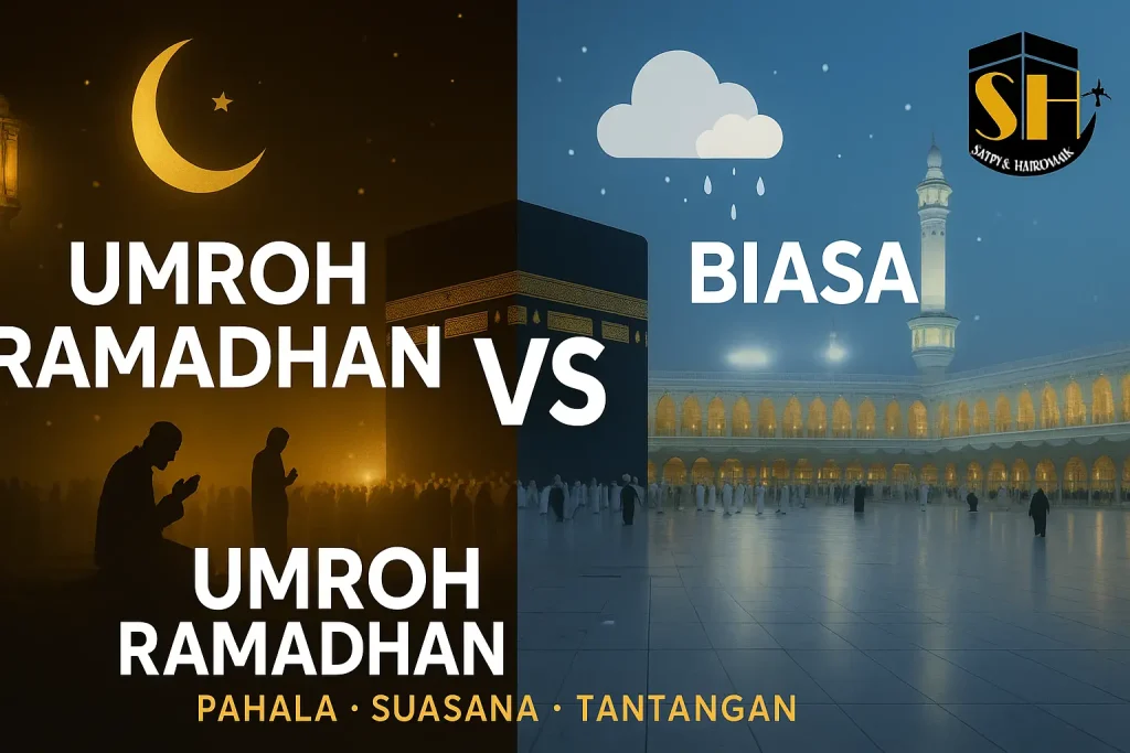 Perbedaan Umroh Ramadhan dan Umroh Biasa