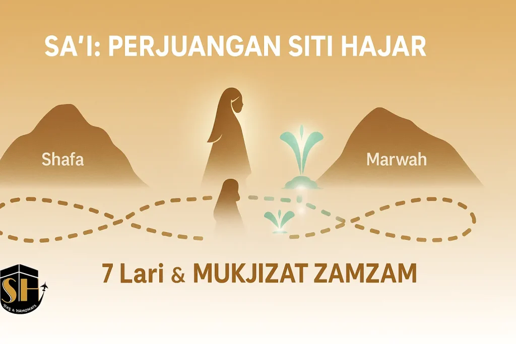 Sejarah Sa’i Kisah Abadi Siti Hajar dalam Mencari Air Zamzam