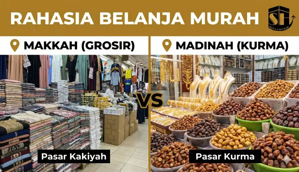 rahasia belanja murah mekkah dan madinah